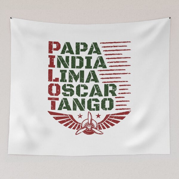 Item preview, Pilot Phonetic Papa India Lima Oscar Tango designed and sold by jaygo.