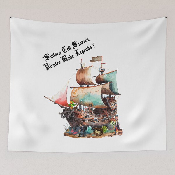 Item preview, Classic Pirate Ship designed and sold by joseech.