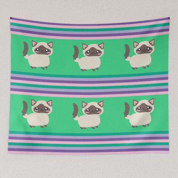 Item preview, Siamese cat designed and sold by yessebel.