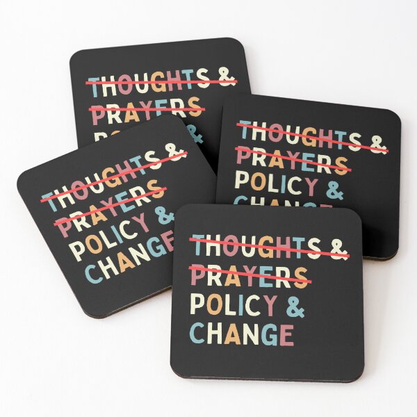 Item preview, Thoughts and Prayers Policy and Change designed and sold by christteenryan.
