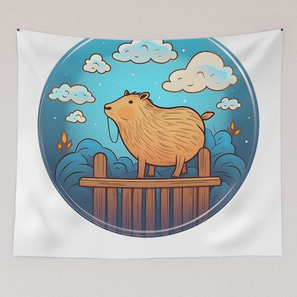 Artikelvorschau, Capybara entworfen und verkauft von TTcarnival.