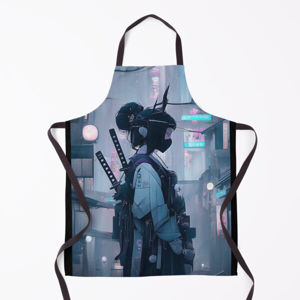 Item preview, Cyberpunk Girl designed and sold by MidJourneymen.