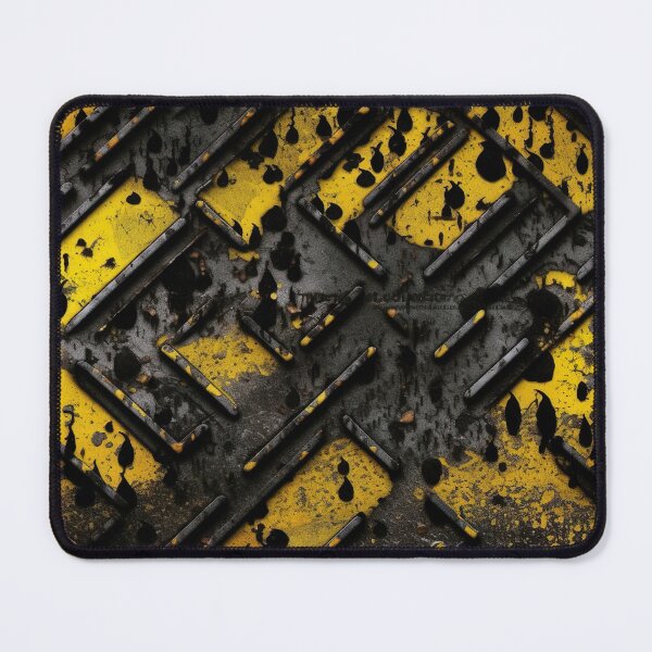 Item preview, Hazard Metal designed and sold by Psy-Dye-AI.