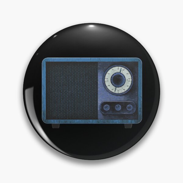 Item preview, Teal Vintage Radio - Nostalgia style designed and sold by PeterADesign.