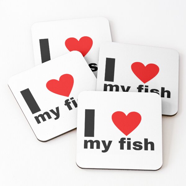 Item preview, I Love My Fish designed and sold by BejeweledJules.