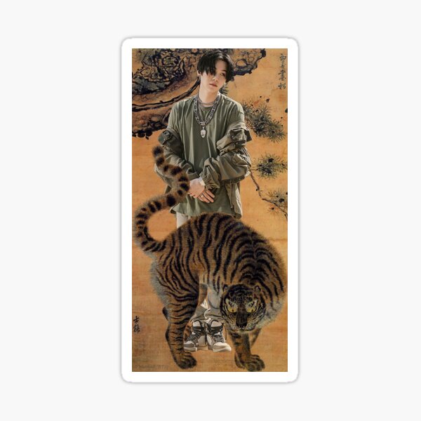 Artikel-Vorschau von AGUST D mit koreanischem Tiger, designt und verkauft von Maerlyn8.