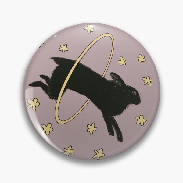 Item preview, black bunny in stars designed and sold by gryphbee.