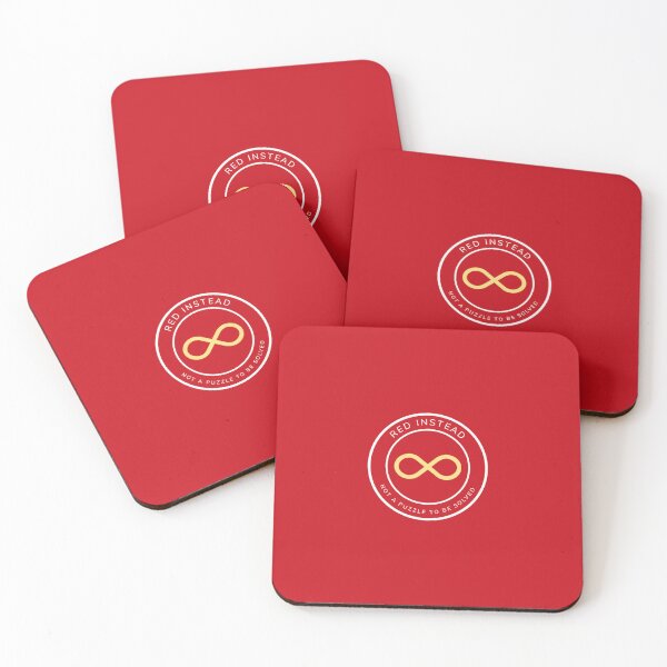 Item preview, Red Instead, Not a Puzzle to be Solved designed and sold by statonka.