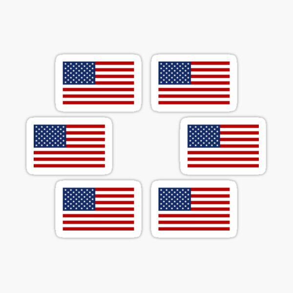 Artikel-Vorschau von Packung mit winzigen amerikanischen Flaggen, designt und verkauft von MrAssister.