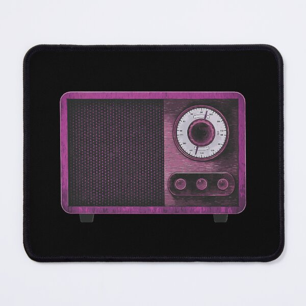 Item preview, Pink Vintage Radio - Nostalgia style designed and sold by PeterADesign.