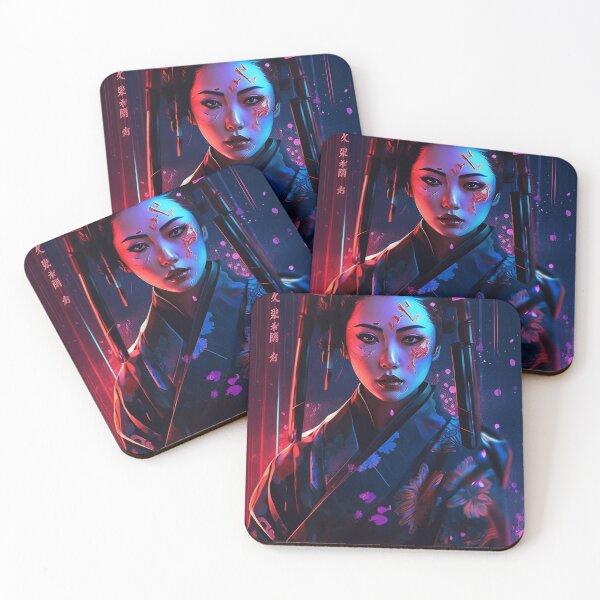 Item preview, Cyberpunk Girl designed and sold by MidJourneymen.