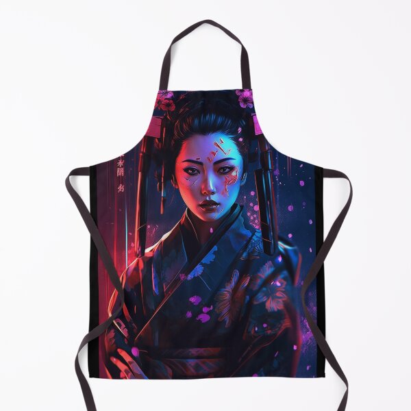 Item preview, Cyberpunk Girl designed and sold by MidJourneymen.