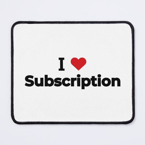 Item preview, I love Subscription designed and sold by Moyanana.