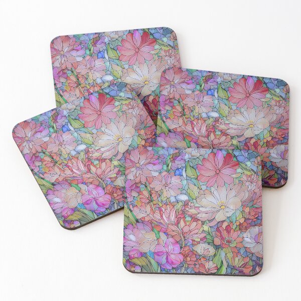Item preview, Floral Abstract - All Shades of Pink  designed and sold by Rocky Mountain Artistry.