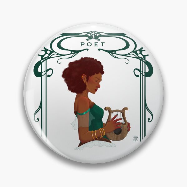 Item preview, Poet Illustration  designed and sold by JessTCreative.