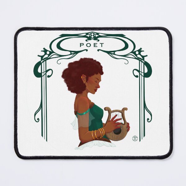 Item preview, Poet Illustration  designed and sold by JessTCreative.