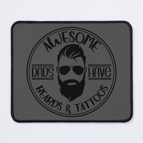 Item preview, Awesome Dads Have Beards and Tattoos designed and sold by DesignRebel138.