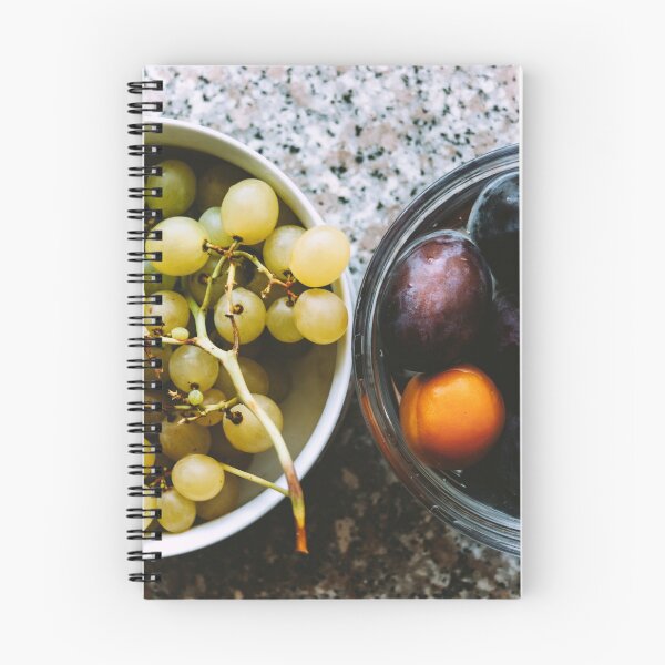 Item preview, Grapefruit and plums on marble designed and sold by GiadaCanu.