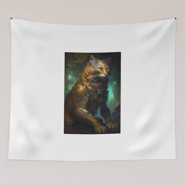 Item preview, Fantastical Felines #30AD4C35 designed and sold by nixlim.