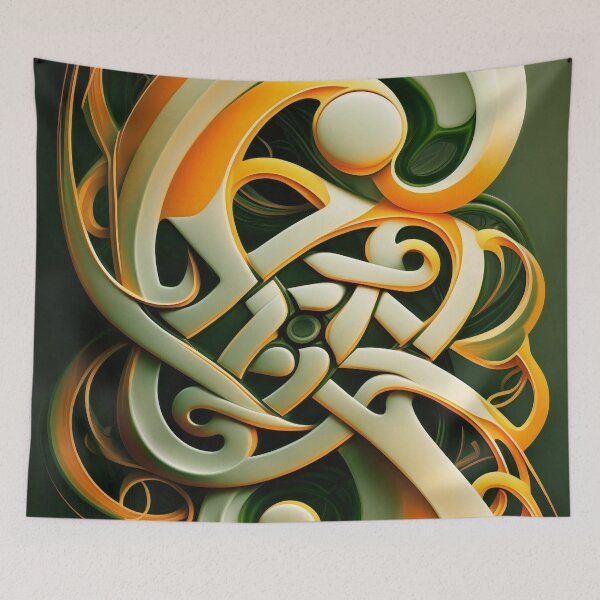 Item preview, Irish Abstract 008 designed and sold by EireTV.