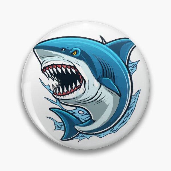 Item preview, sticker pack, great white shark designed and sold by AspectArtWorks.