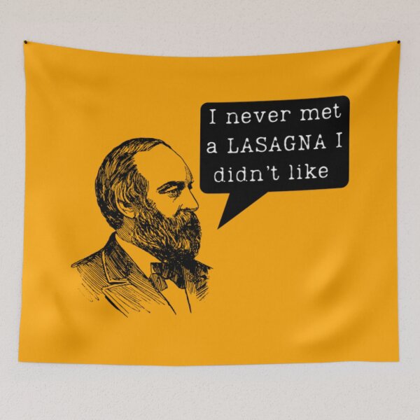 Item preview, Lasagna James Garfield designed and sold by AlpacaSmokes.