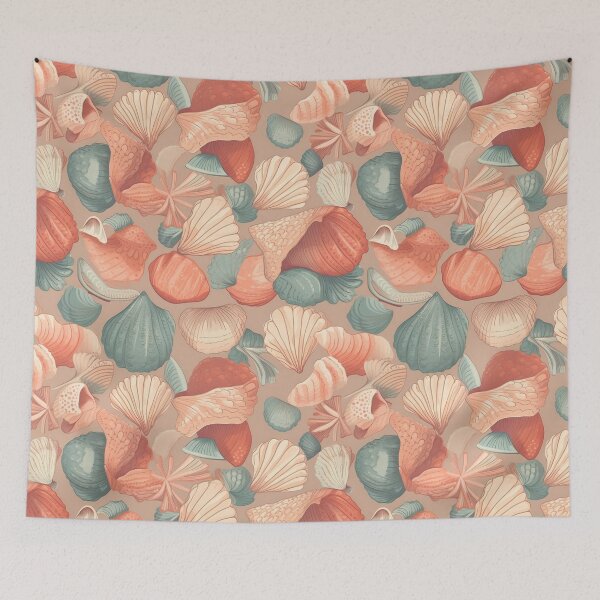 Item preview, Seamless Pattern:  "Coastal Charm" designed and sold by Paper Palette.
