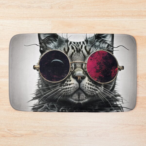 Item preview, Michi Cat with Sunglasses designed and sold by Canala77.