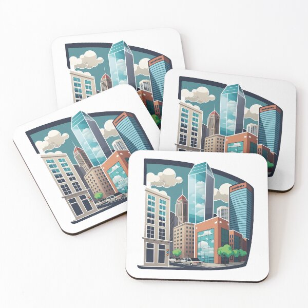 Item preview, Houston Downtown designed and sold by Graphoteka.
