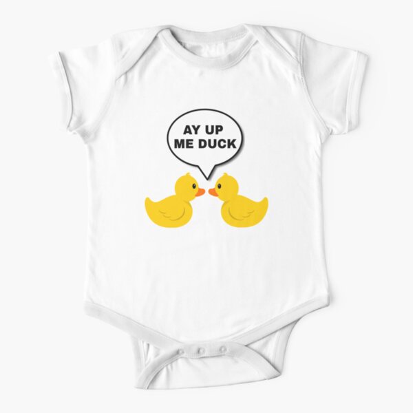 Hello Short Sleeve Baby One Piece Redbubble - big mac ayup roblox