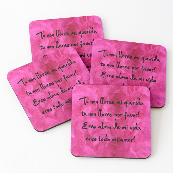 Item preview, Lyrics - Tu non llores mi querida designed and sold by Marija Barisic.