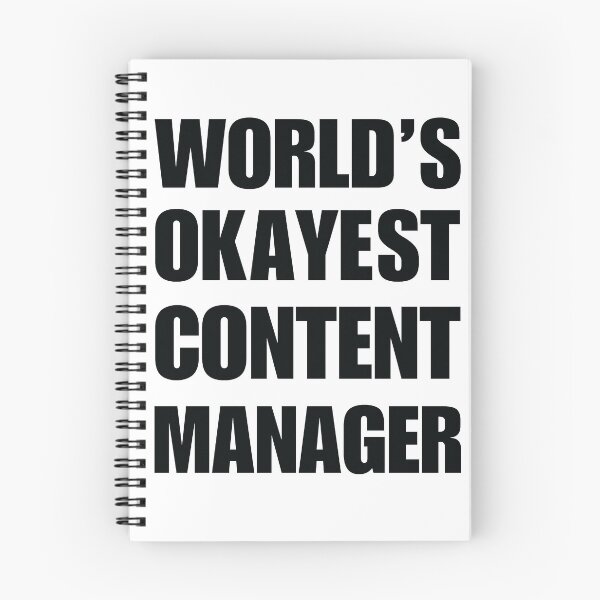 Item preview, Funny World's Okayest Content Manager Coffee Mug designed and sold by christianadams.