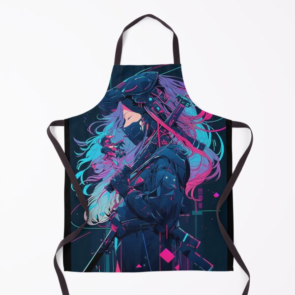 Item preview, Cyberpunk Girl designed and sold by MidJourneymen.