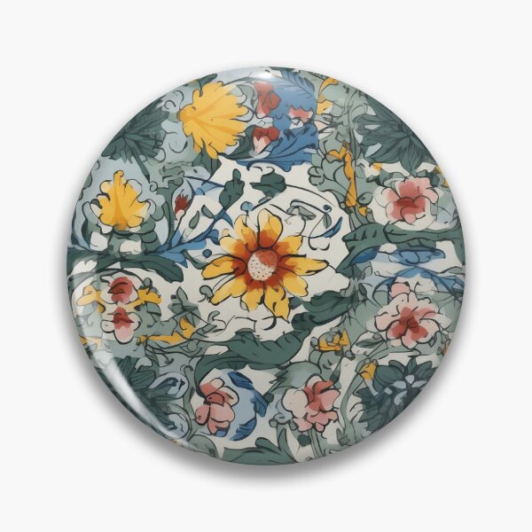 Item preview, Fiori Italiani designed and sold by PixelPatchwork.