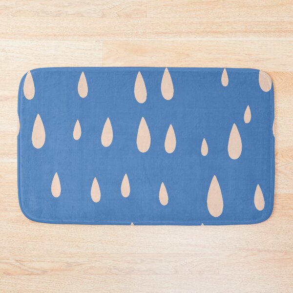 Item preview, Blue raindrops designed and sold by paulabidiman.