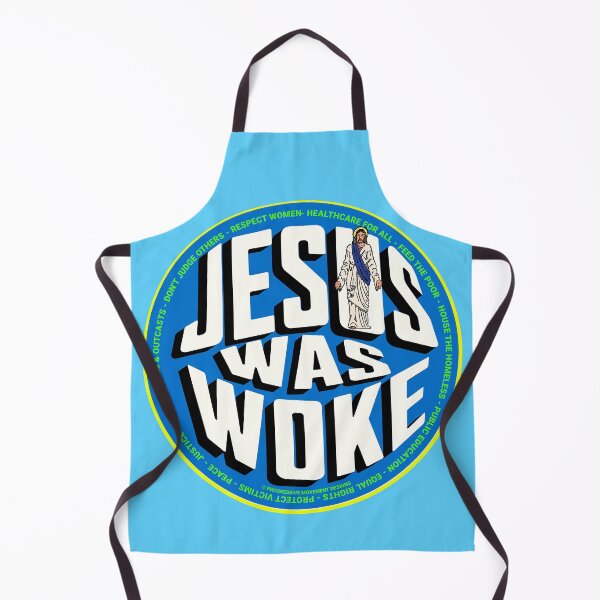 Artikelvorschau, PMD00765 Progressive Movement Designs „Jesus Was Woke“-Design zeigt, dass Sie aufgewacht sind und progressive politische Ziele für christliche progressive Demokraten, Unabhängige und Anhänger von Bernie Sanders unterstützen entworfen und verkauft von ProgressiveLeft.