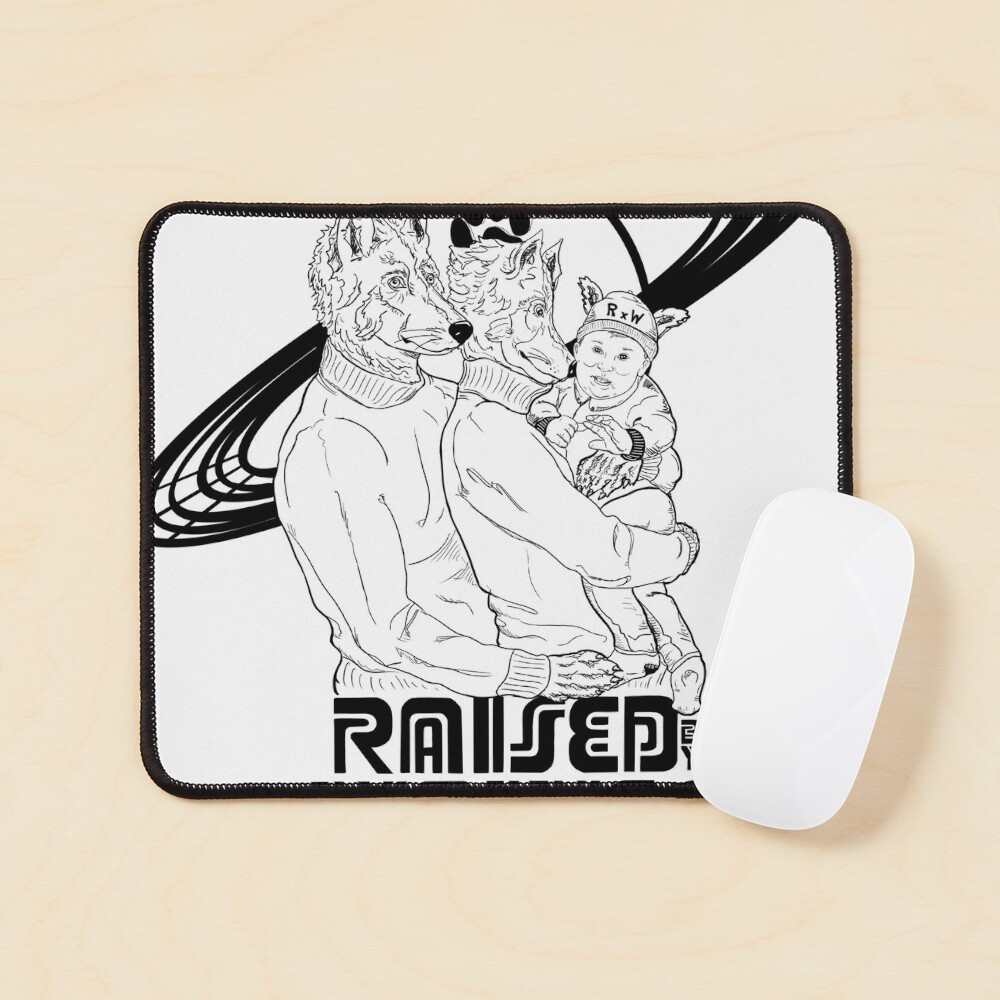 Item preview, Mouse Pad designed and sold by RaisedxWolves.