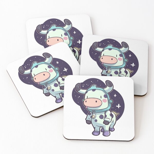 Item preview, Cute Space Cow  designed and sold by ThePrintHive.