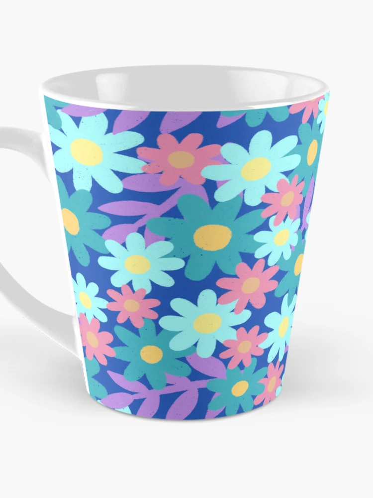 Thumbnail 3 of 4, Coffee Mug, New Spring Flower Pattern Design designed and sold by AlwaysBeColoring.