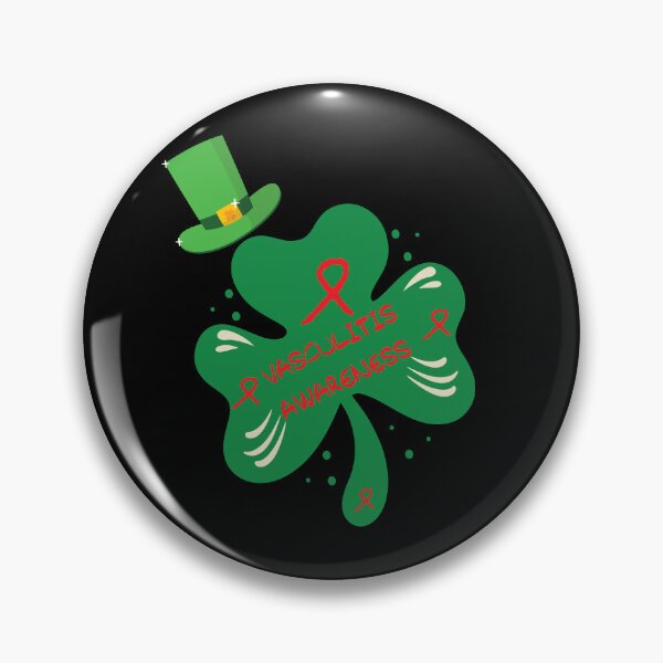 Item preview, Happy Patricks Day Support Vasculitis Warrior designed and sold by The Nova Prints .