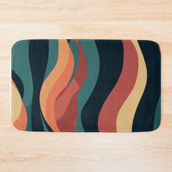 Item preview, Analogous Wavy Pattern designed and sold by Verbotenn.