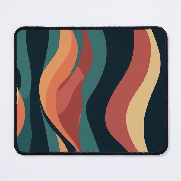 Item preview, Analogous Wavy Pattern designed and sold by Verbotenn.