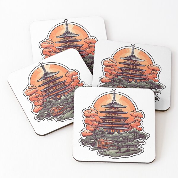 Item preview, Japanese pagoda designed and sold by paulstamp.