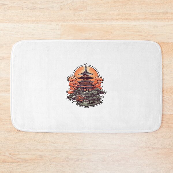 Item preview, Japanese pagoda designed and sold by paulstamp.