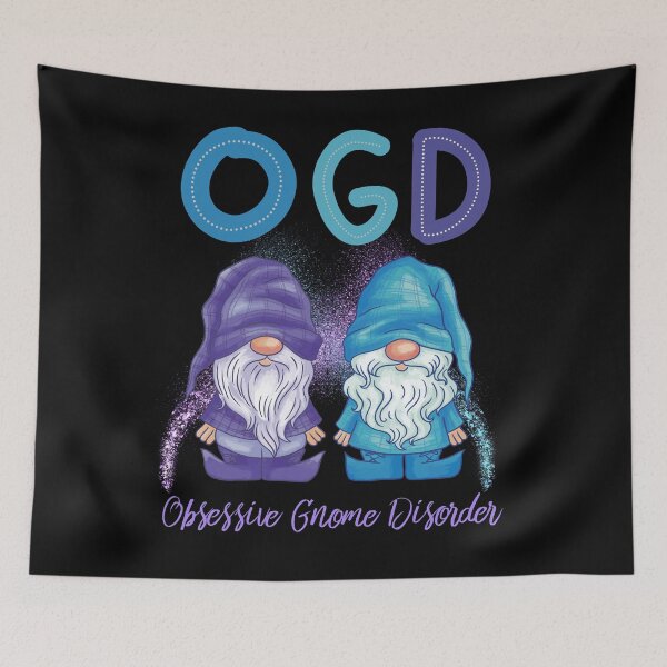 Item preview, OGD - Obsessive Gnome Disorder - Funny Gnomes designed and sold by GnomesTown.