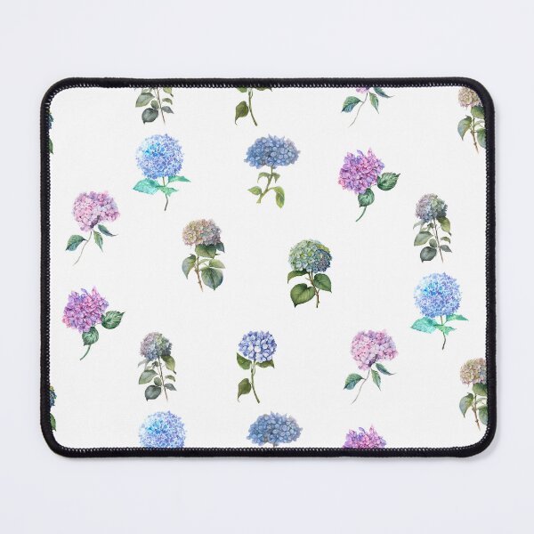 Item preview, Mixed Vintage Watercolor Hydrangea Flowers designed and sold by silviaol.
