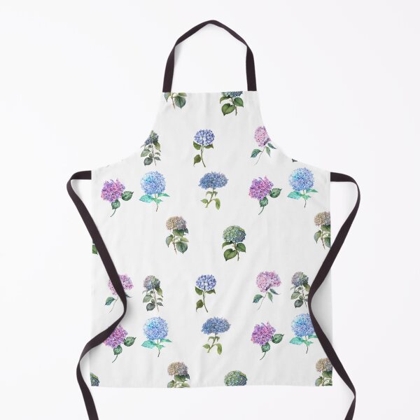 Item preview, Mixed Vintage Watercolor Hydrangea Flowers designed and sold by silviaol.