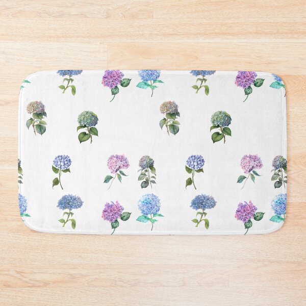 Item preview, Mixed Vintage Watercolor Hydrangea Flowers designed and sold by silviaol.