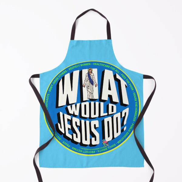 Item preview, PMD00767 Progressive Movement Designs What Would Jesus Do design shows you support progressive policy goals for Christian progressive Democrats Independents and Bernie Sanders supporters designed and sold by ProgressiveLeft.