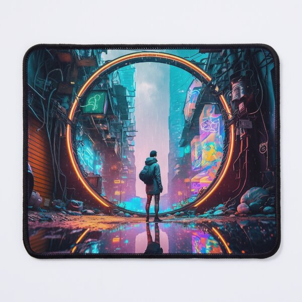 Item preview, Portal to another world - Tokyo Cyberpunk style designed and sold by mukraker.